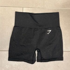 Gymshark Black Athletic High-Waist Shorts